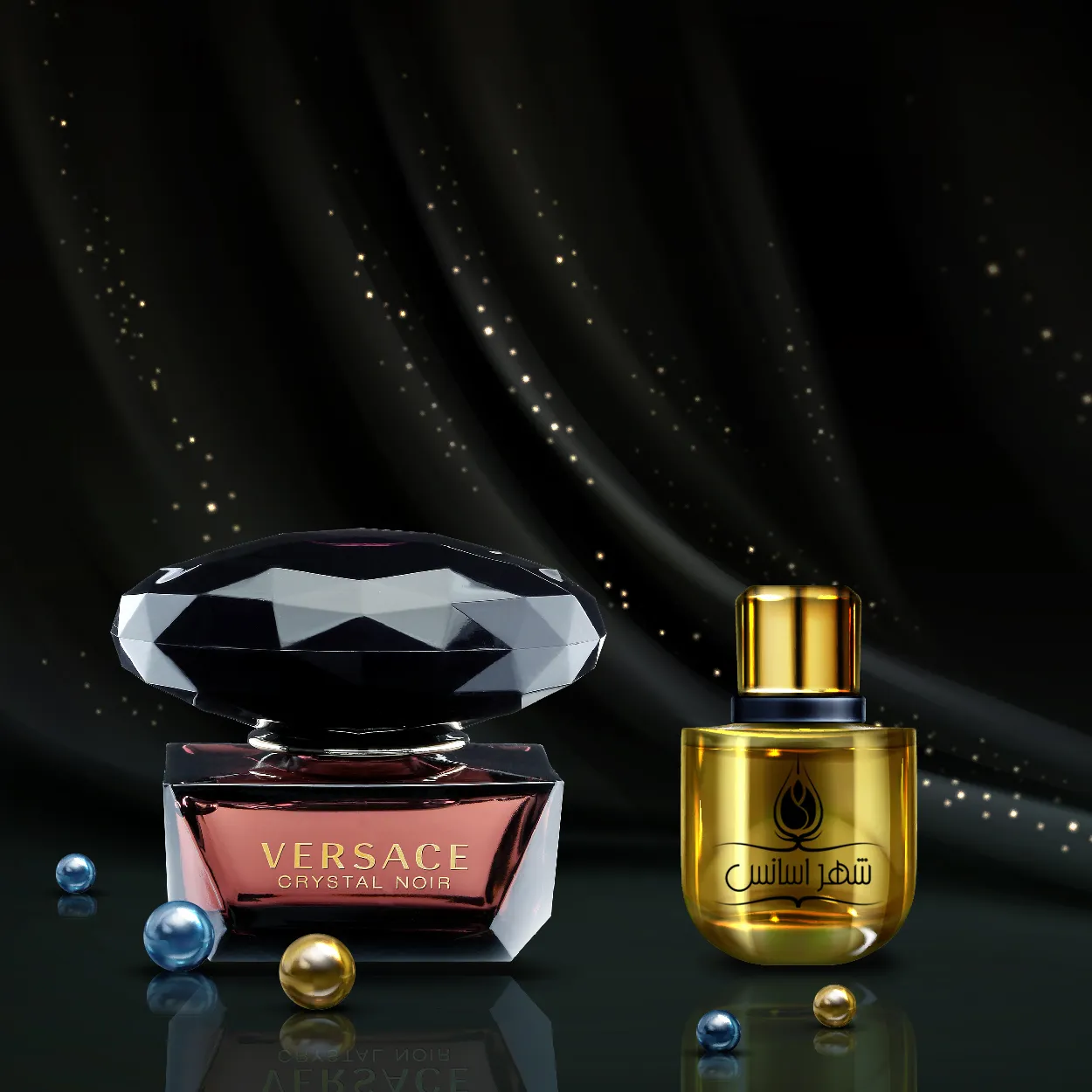 اسانس عطر ورساچه کریستال نویر زنانه VERSACE - Crystal Noir