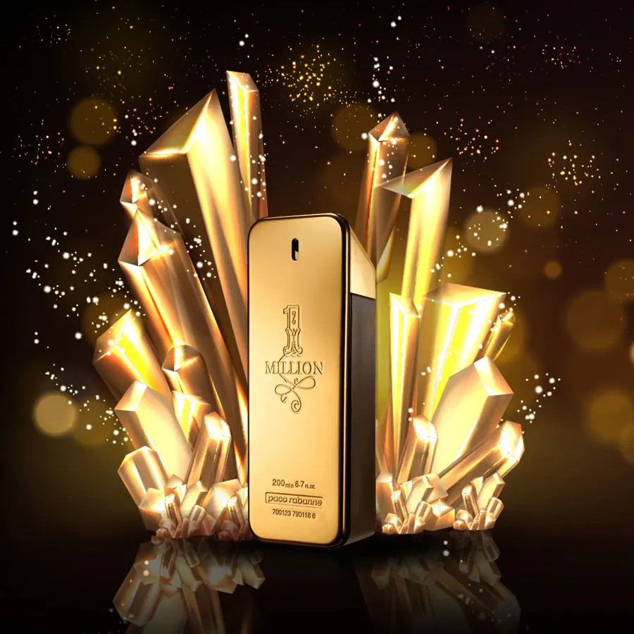 اسانس عطر پاکو رابان وان میلیون مردانه paco rabanne - 1Million