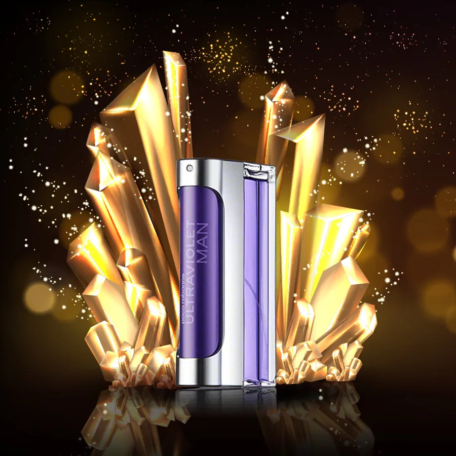 اسانس عطر پاکو رابان اولترا ویولت مردانه paco rabanne Ultraviolet