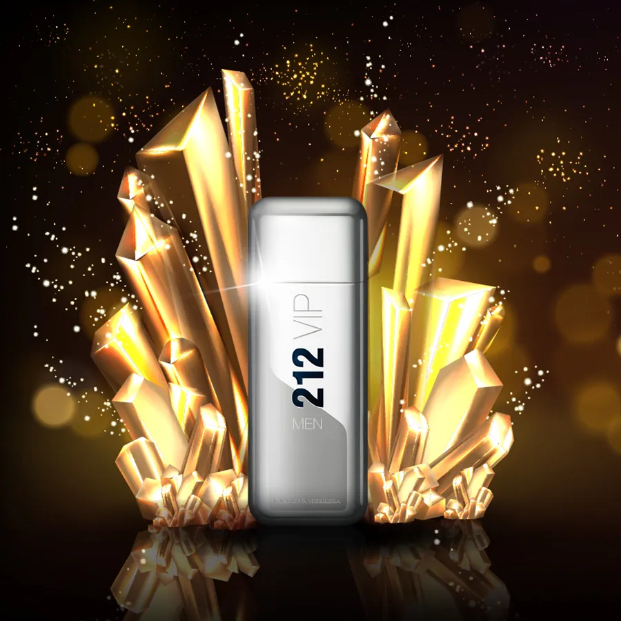 اسانس عطر کارولینا هررا 212 وی آی پی مردانه CAROLINA HERRERA - 212VIP