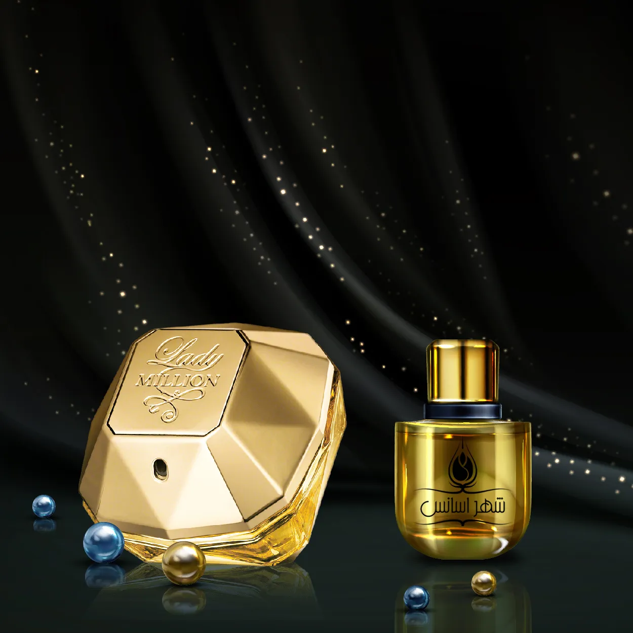 اسانس عطر پاکو رابان لیدی میلیون زنانه paco rabanne - Lady Million